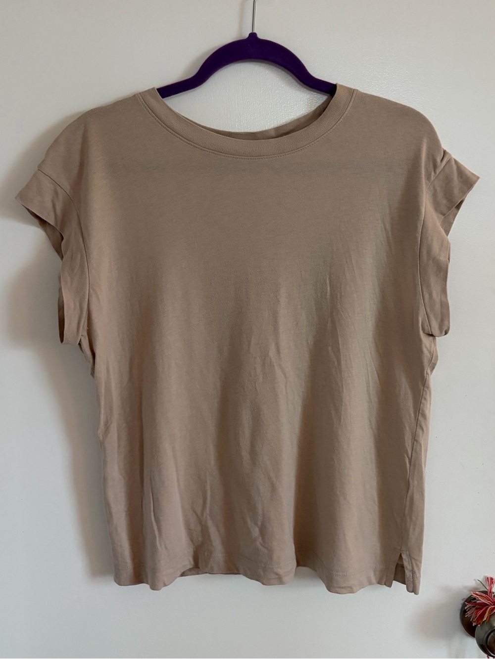 a new day tan tshirt